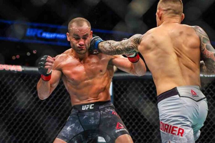 UFC free fight: Dustin Poirier mauls Eddie Alvarez in vicious TKO win ...