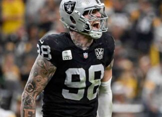 Maxx Crosby Shoves Assistant Coach During Raiders’ Loss to Steelers: ‘Love Push’ news-14102024-161903
