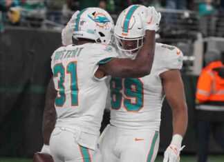 Julian Hill’s Injury Update: Miami Dolphins TE Questionable vs. Arizona Cardinals news-27102024-224011