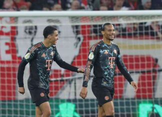 Celebrating Leroy Sané’s Return: Jamal Musiala’s Fun with Bayern Munich news-02112024-183928