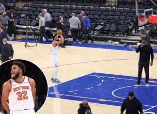 Karl-Anthony Towns Practicing Free Throws at Empty MSG After Impressive Performance news-16112024-035801