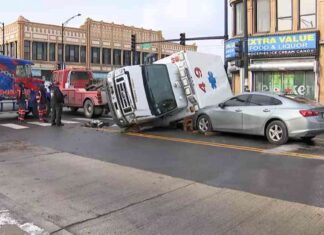Ambulance Collides with Vehicles After Semi Crash in West Englewood ambulance-collides-with-vehicles-after-semi-crash-in-west-englewood