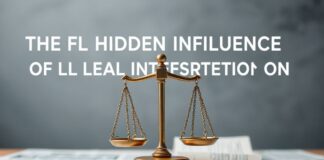 The Hidden Influence of Legal Interpretation on News Formation
