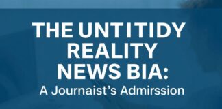 The Untidy Reality of News Bias: A Journalist's Admission