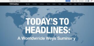 Today's Top Headlines: A Worldwide News Summary